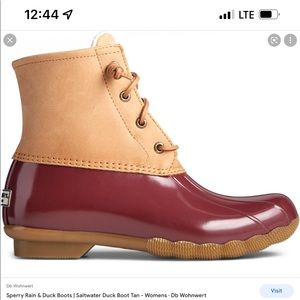 Sperry rain/duck boots- BRAND NEW with tags